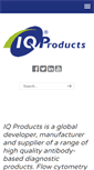 Mobile Screenshot of iqproducts.nl